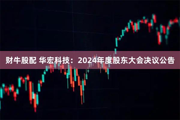 财牛股配 华宏科技：2024年度股东大会决议公告